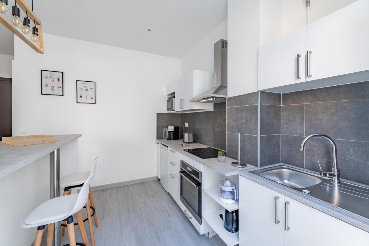 Appart Entier Avec 1 Chambre, 4 Personnes Max+ Internet Apartment Marsilia Exterior foto